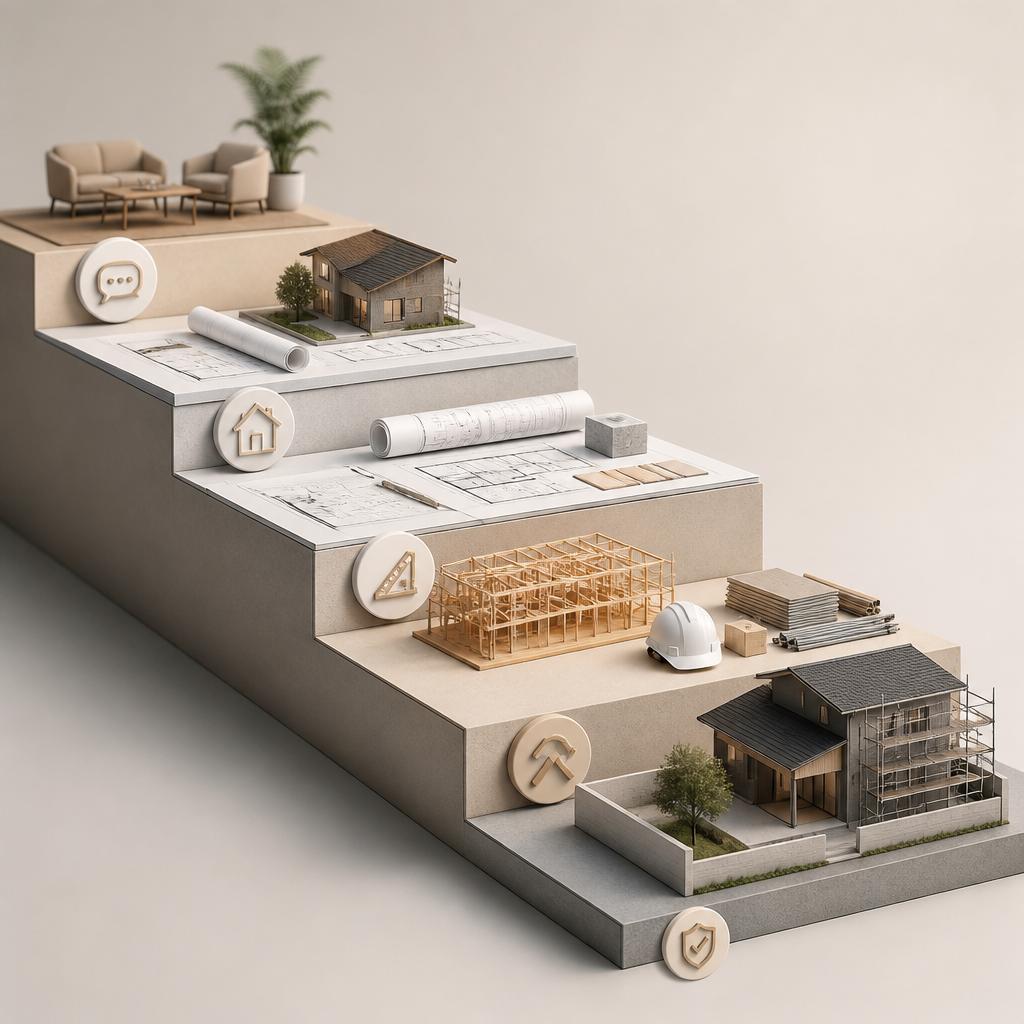 理想の住まいを叶えるプロセス