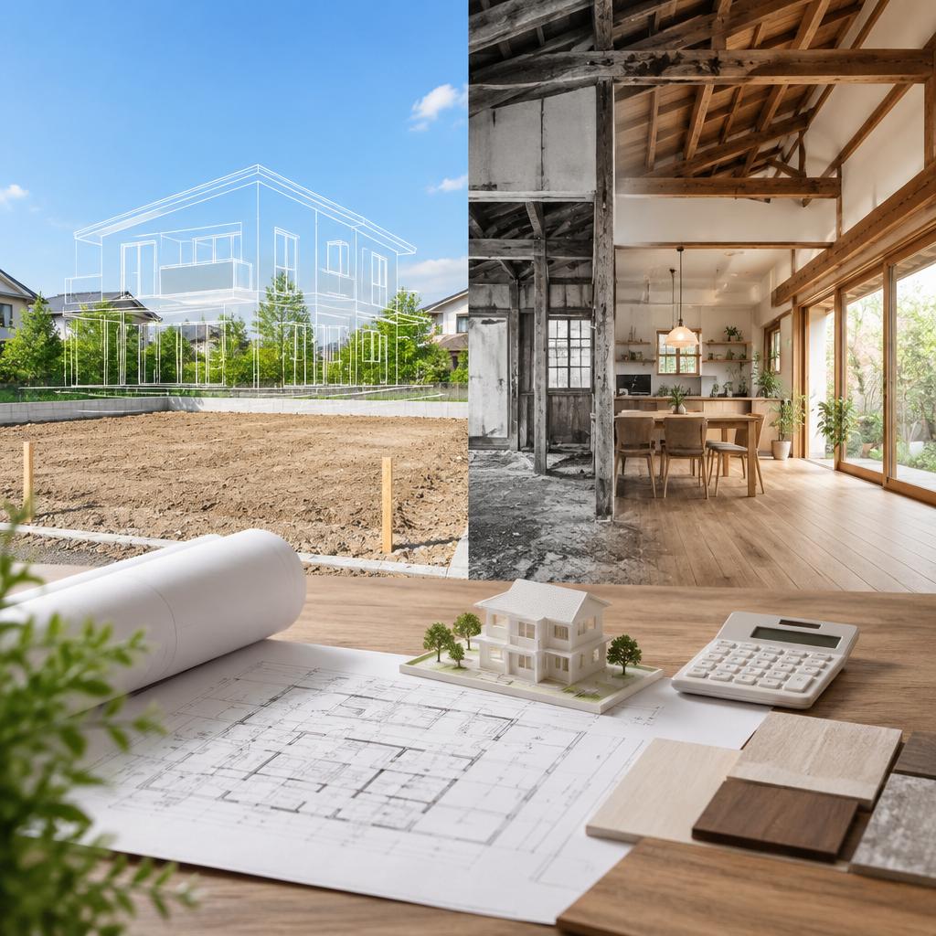 新築も、住み継ぐリノベーションも。想いに合わせて
